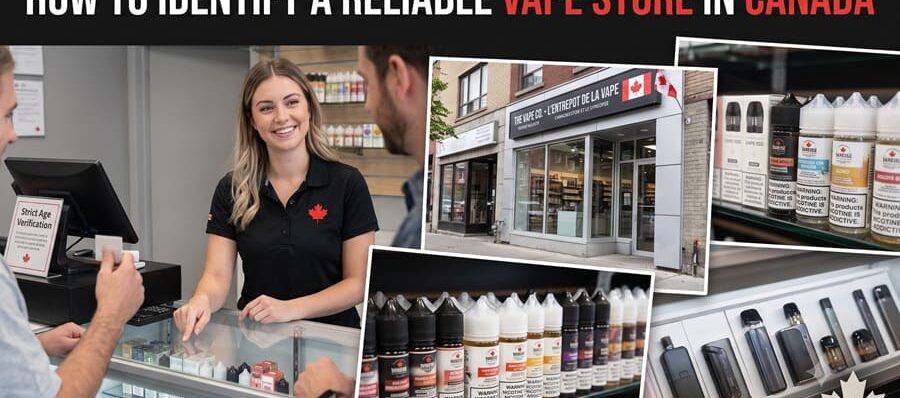 How to Identify a Reliable Vape Store in Canada